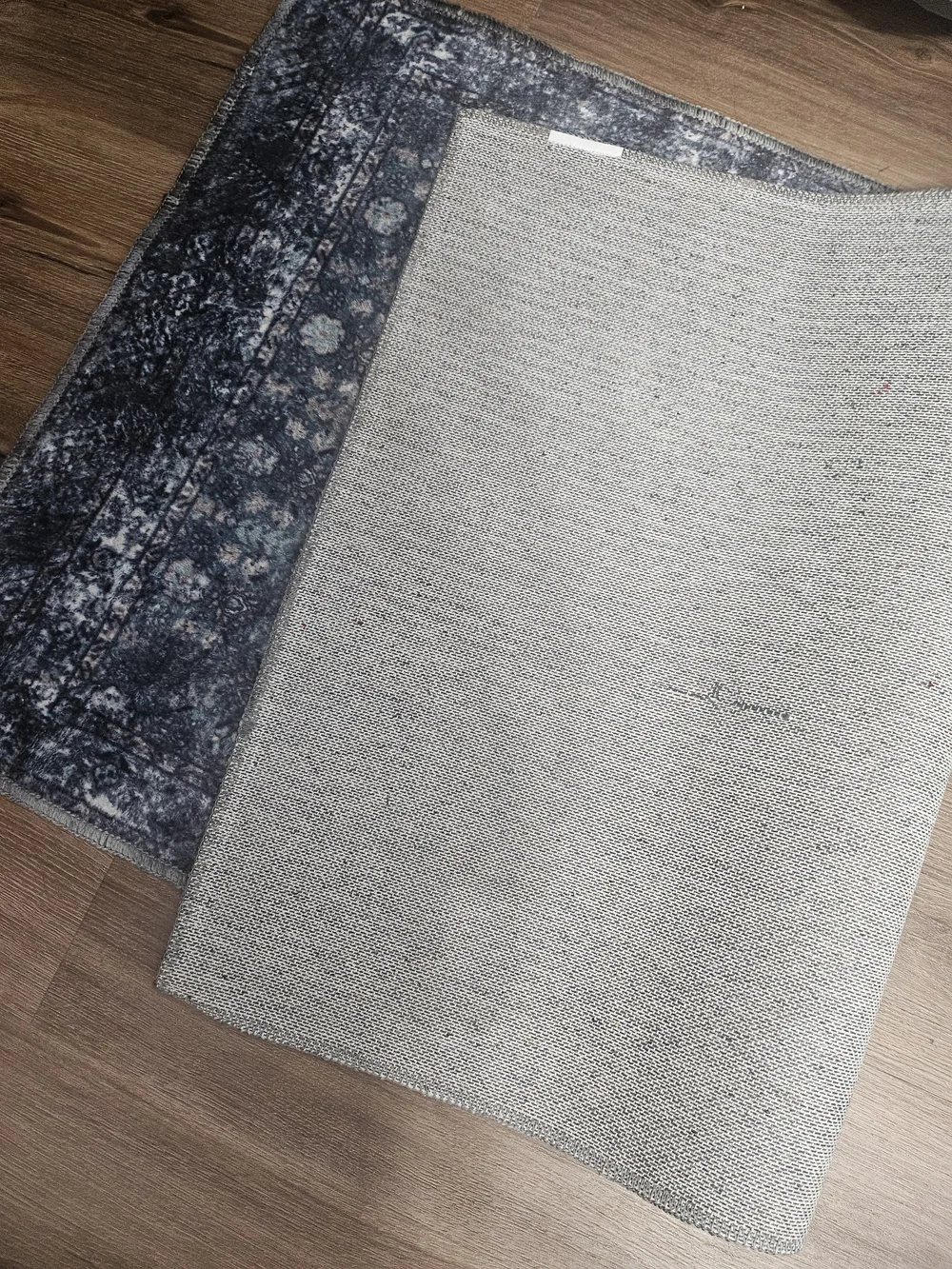 Blue Vintage-Style Area Rug - Home Bath 2x3